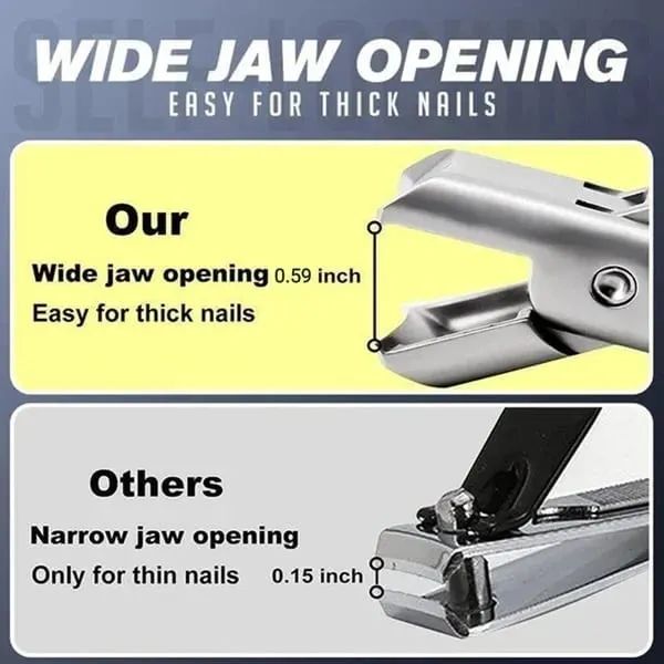 🔥Last Day Sale🔥 Stainless Steel Nail Clippers - Image 7