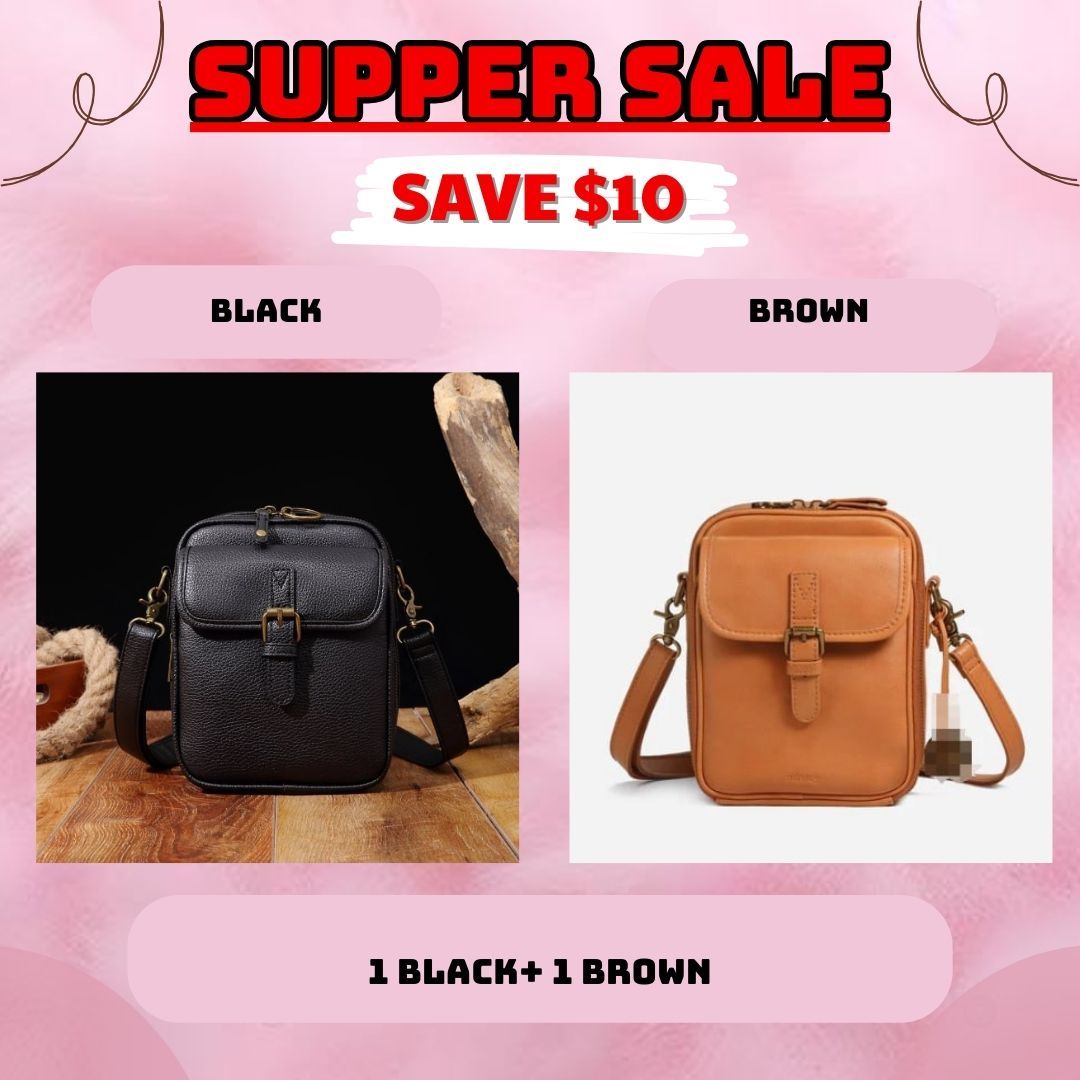 👜Crossbody Leather Bag🎒 - Image 23