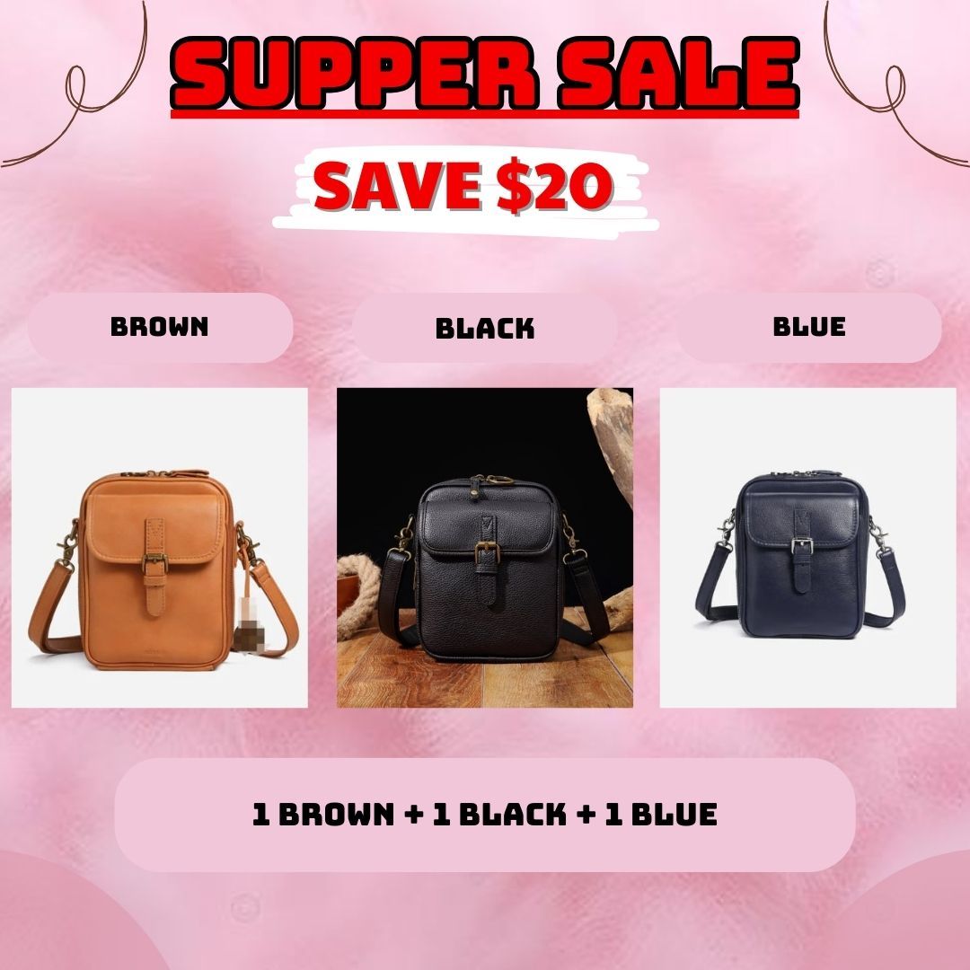 👜Crossbody Leather Bag🎒 - Image 28