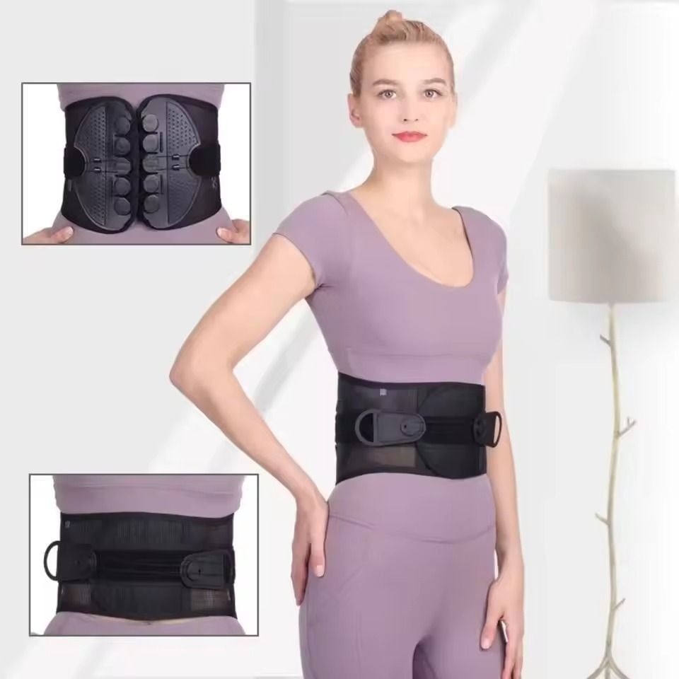 Adjustable Lumbar Support Belt Lower Back Brace - Image 5