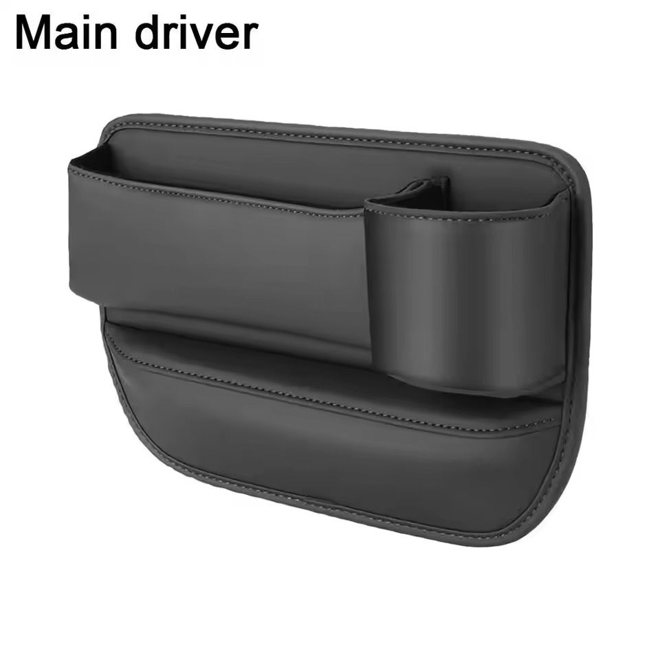 Car Leather Cup Holder Gap Bag - Image 39