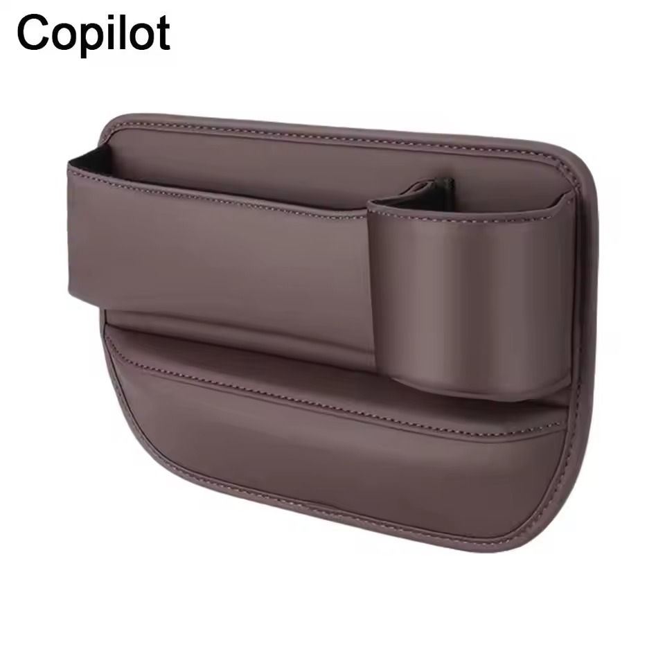 Car Leather Cup Holder Gap Bag - Image 48