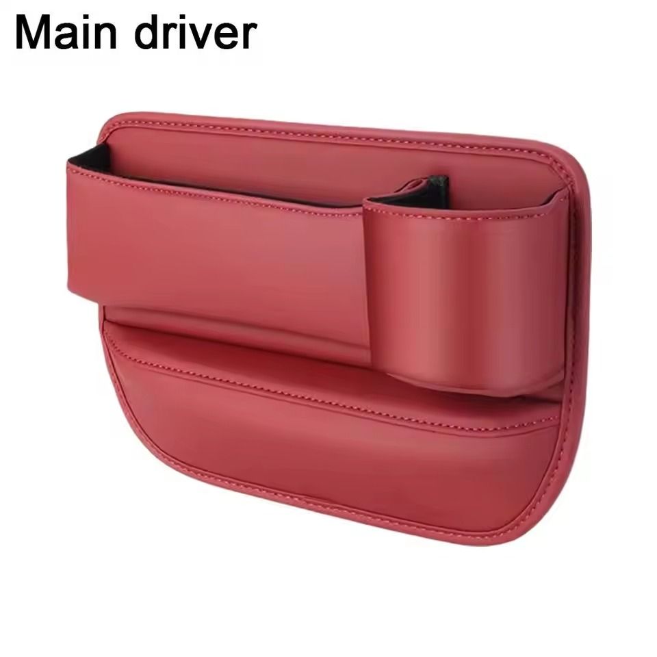 Car Leather Cup Holder Gap Bag - Image 49