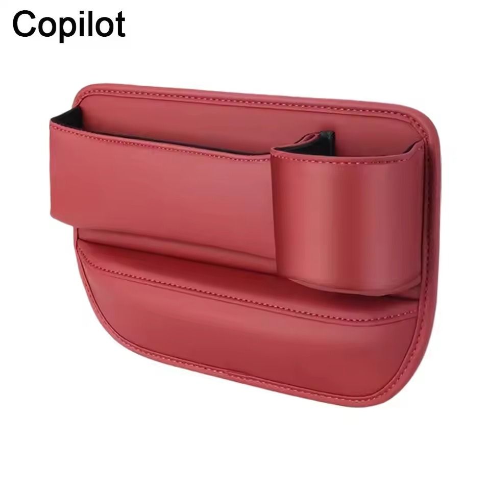 Car Leather Cup Holder Gap Bag - Image 50
