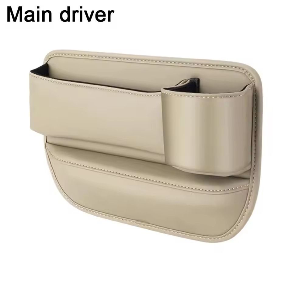 Car Leather Cup Holder Gap Bag - Image 51