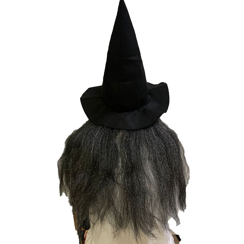 π₯ Hot-Selling Halloween Haunted House Latex Mask β Creepy Dark Witch Costume Prop - Image 3