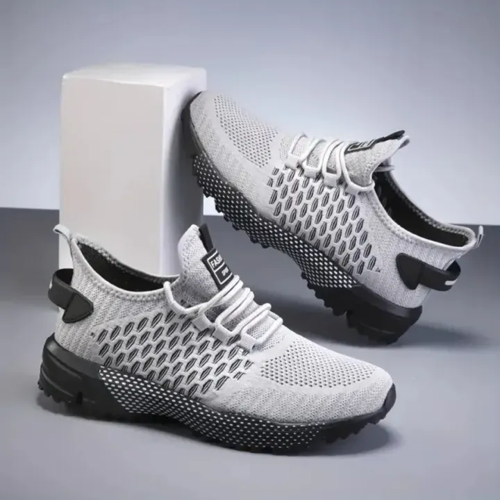 Hot Sale - 60 OFFHigh-Top Performance Athletic Sneakers - Breathable Mesh - Image 2