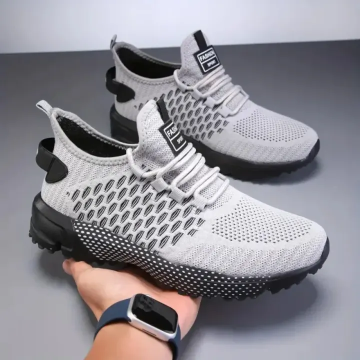 Hot Sale - 60 OFFHigh-Top Performance Athletic Sneakers - Breathable Mesh - Image 3