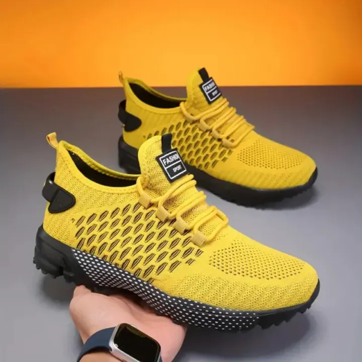 Hot Sale - 60 OFFHigh-Top Performance Athletic Sneakers - Breathable Mesh - Image 5