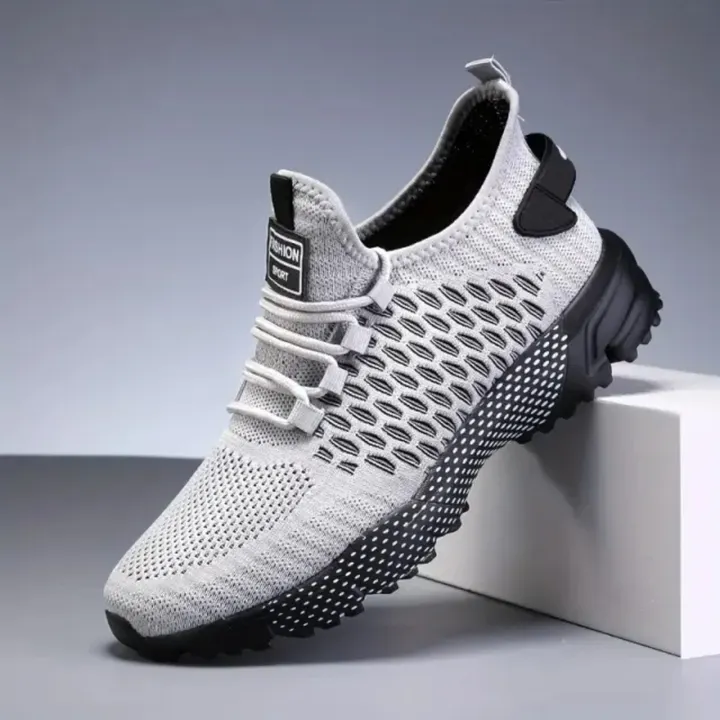 Hot Sale - 60 OFFHigh-Top Performance Athletic Sneakers - Breathable Mesh - Image 8